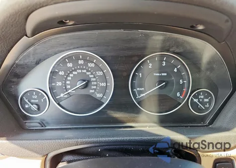 2015 BMW 328 D z USA, uszkodzony, nr VIN WBA3D3C52FK157856